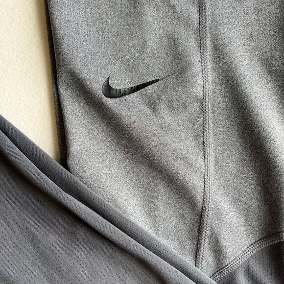 Nike Pro Dri-Fit Mens Compression Tights Gray/Black Size XS - Picture 8 of 11